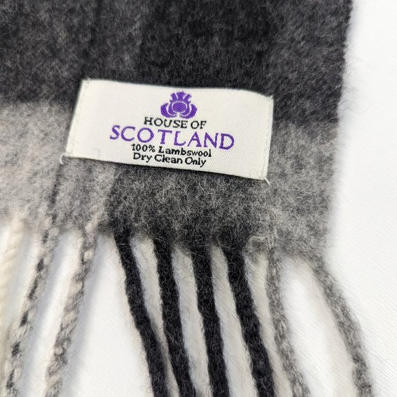 Lambswool Scottish scarf - Picture 2 of 3